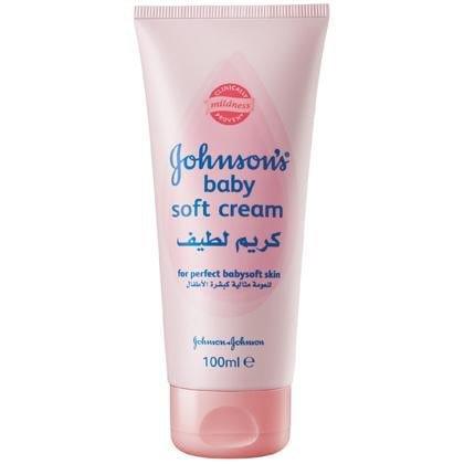 كريم ترطيب ناعم للاطفال من جونسون (100 مل) | Johnsons - kidzmarket