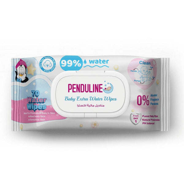مناديل بندولين اكسترا المائية (70 منديل) | Penduline - kidzmarket