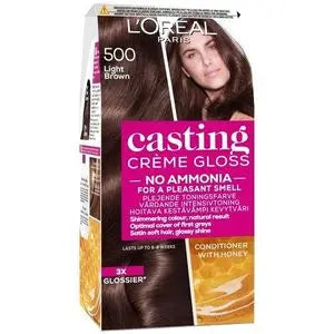 صبغة شعر بني فاتح
صبغة بدون أمونيا
صبغة لوريال للشعر
light brown hair dye
ammonia-free hair color
loreal casting creme gloss