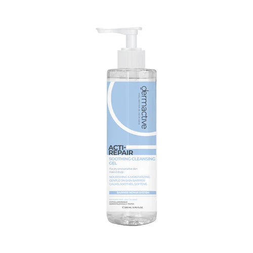 غسول مهدئ درماكتيف
غسول للبشرة الحساسة
تنظيف لطيف للبشرة
Dermactive soothing cleanser
Gentle cleansing gel
Face wash for sensitive skin