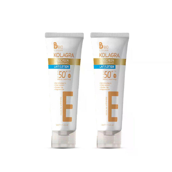 كولاجرا صن سكرين لوشن حماية spf 50 كيت 1+1 | كولاجرا