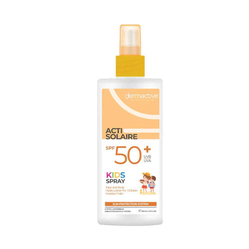 سبراي ديرماكتيف واقي شمس للأطفال
ACTI-SOLAIRE SPF 50+ للأطفال
واقي شمس للأطفال من ديرماكتيف
Dermactive ACTI-SOLAIRE SPF 50+ kids spray
Sunscreen for kids SPF 50+
Dermactive kids sun protection spray