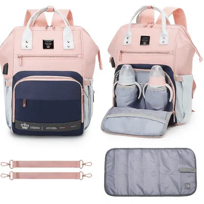 LEQUEEN 6th Generation Diaper Bag
شنطة حفاضات LEQUEEN الجيل السادس
LEQUEEN Gold Baby Bag
Spacious baby bag for travel
شنطة حفاضات واسعة وعملية
حقيبة أطفال مضادة للماء
Best diaper bag for moms & dads
شنطة مميزة للأمهات والآباء
Lightweight baby travel bag
حقيبة عملية للأمهات الجدد
سعر شنطة LEQUEEN الجيل السادس
Diaper bag with multiple compartments