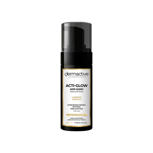 فوم ميشلر درماكتيف
فوم تنظيف مضيء للبشرة
فوم لتنظيف البشرة المشرقة
Dermactive micellar foam
Radiance booster foam
Glow boosting cleanser