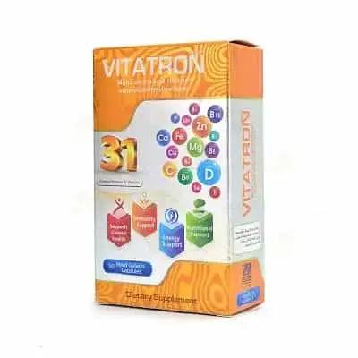 فيتاترون
مكمل غذائي
تقوية المناعة
Vitatron
Multivitamin
Immune support
