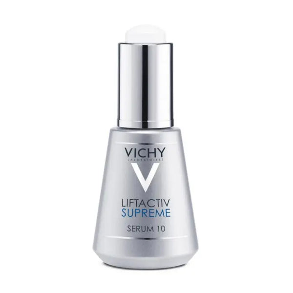 فيشي سيروم 10
سيروم مقاوم لعلامات التقدم في السن
سيروم لتجديد البشرة
Vichy Serum 10 Supreme
Anti-aging serum
Skin rejuvenating serum