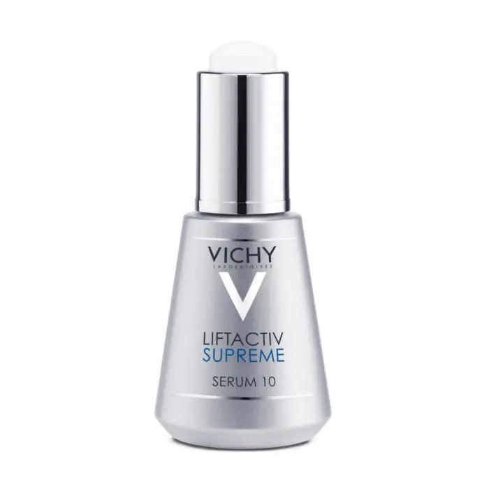 فيشي سيروم 10
سيروم مقاوم لعلامات التقدم في السن
سيروم لتجديد البشرة
Vichy Serum 10 Supreme
Anti-aging serum
Skin rejuvenating serum