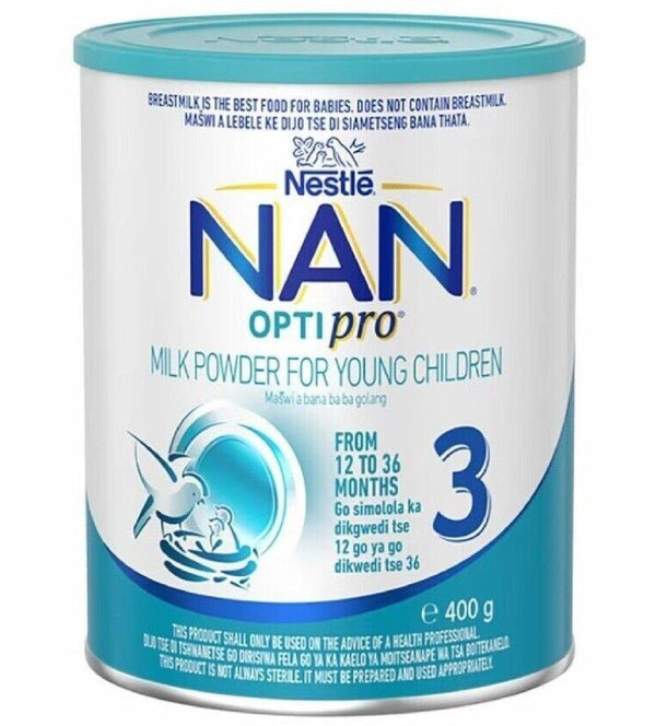 Toddler Formula
Baby Milk
1-3 Years
Nan 3 Optipro
حليب_للأطفال
حليب_نان
١_٣_سنوات
نان_٣_أوبتيبرو

