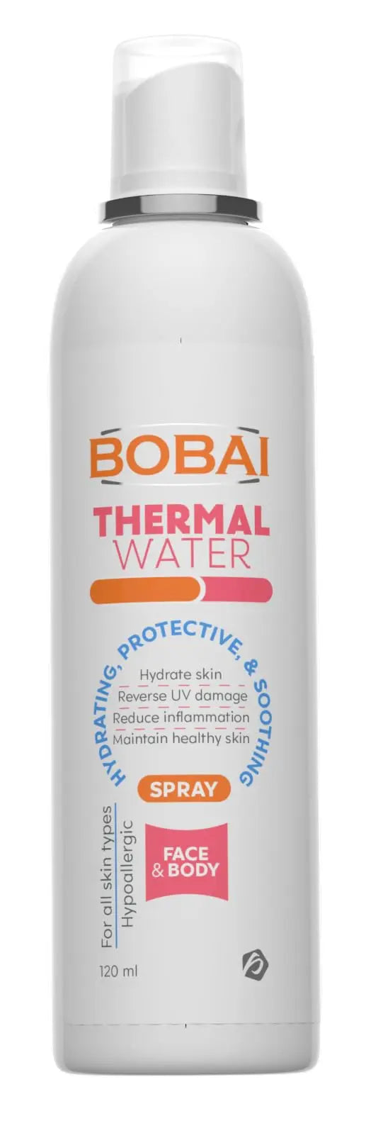 ماء حراري للبشرة
ترطيب فوري للوجه
بوباي ماء حراري
Thermal water spray
Bobai face mist
Hydrating facial spray