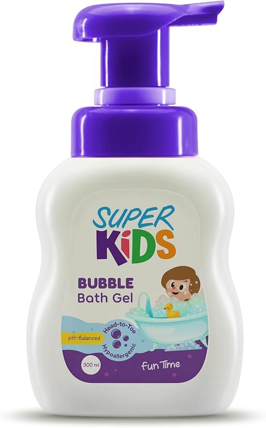 فقاعات الاستحمام من سوبر كيدز (300 ملل) | Super Kids - kidzmarket
