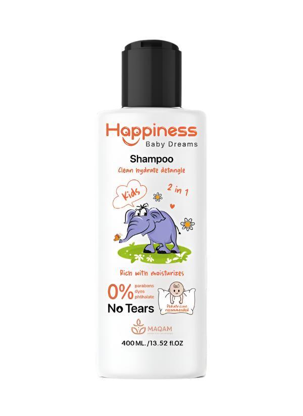 شامبو شعر الأطفال من هابينيس (400 مل) | Happiness - kidzmarket