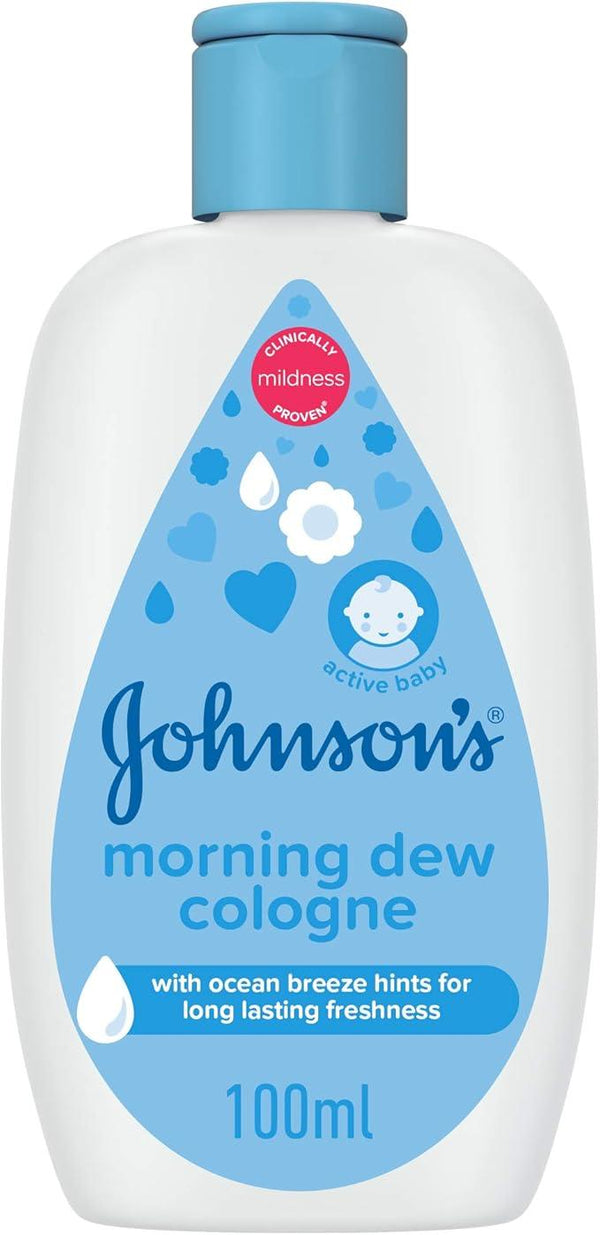 كولونيا جونسون بيبي مورنينج ديو (100 مل) | Johnsons - kidzmarket