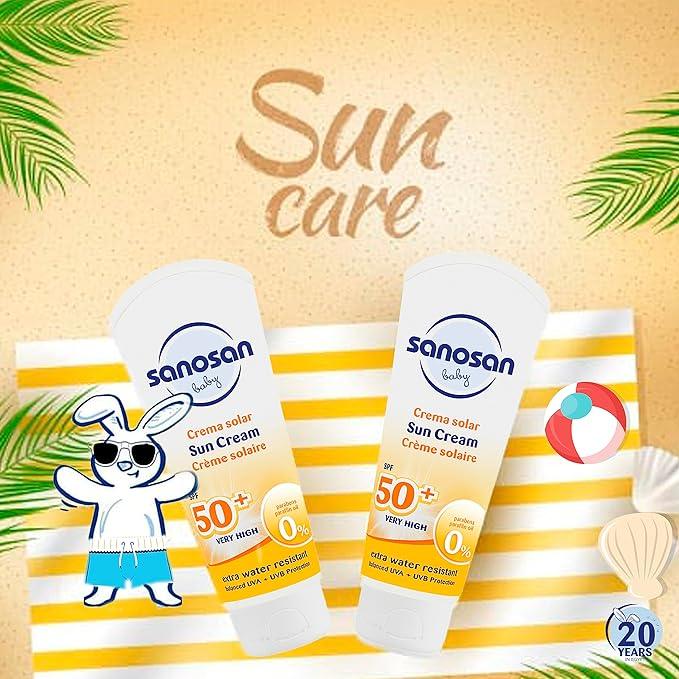 كريم الوقاية من الشمس سانوسان SPF 50+ (75 مل) | Sanosan - kidzmarket