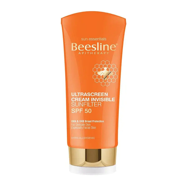 واقي شمس بزلين
حماية غير مرئية
كريم خفيف للوجه
invisible sunscreen
Beesline SPF 50
ultrascreen cream