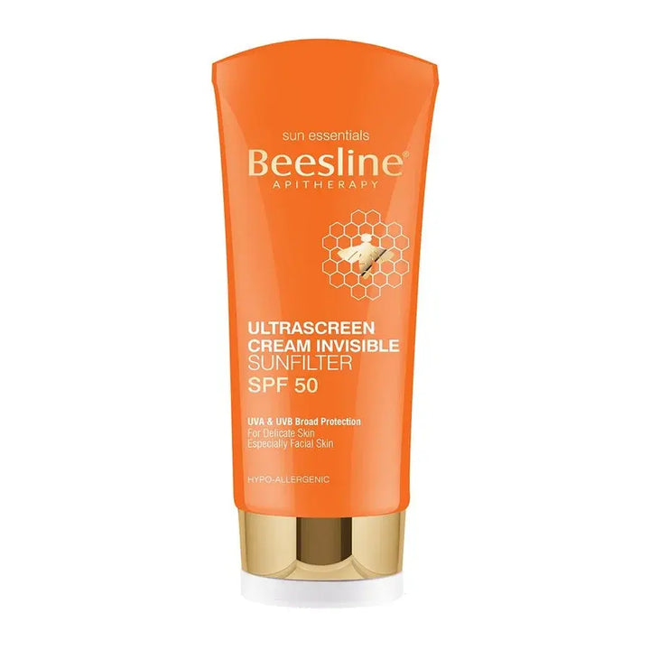 واقي شمس بزلين
حماية غير مرئية
كريم خفيف للوجه
invisible sunscreen
Beesline SPF 50
ultrascreen cream