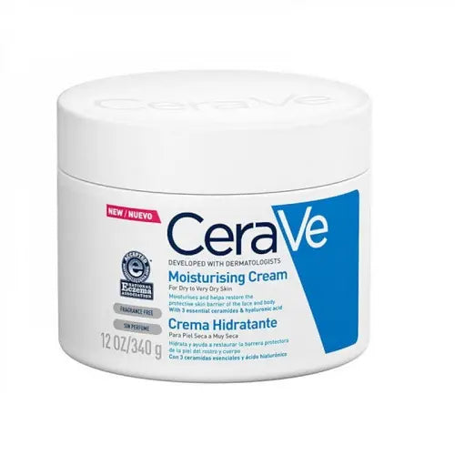 كريم مرطب سيرافي
ترطيب البشرة الجافة
كريم ترطيب طويل الأمد
CeraVe moisturizing cream
Hydrating cream for dry skin
Long-lasting moisturizer