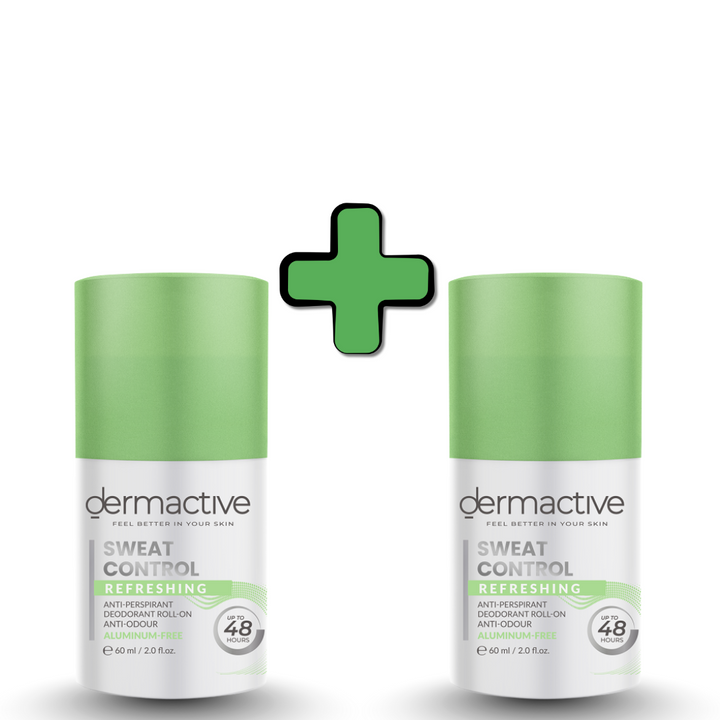 ديرماكتيف, مزيل عرق, انتعاش, تفتيح الإبط, تحكم في العرق, خالي من الكحول, عناية يومية
DERMACTIVE, roll on, sweat control, refreshing scent, deodorant, alcohol free, underarm care