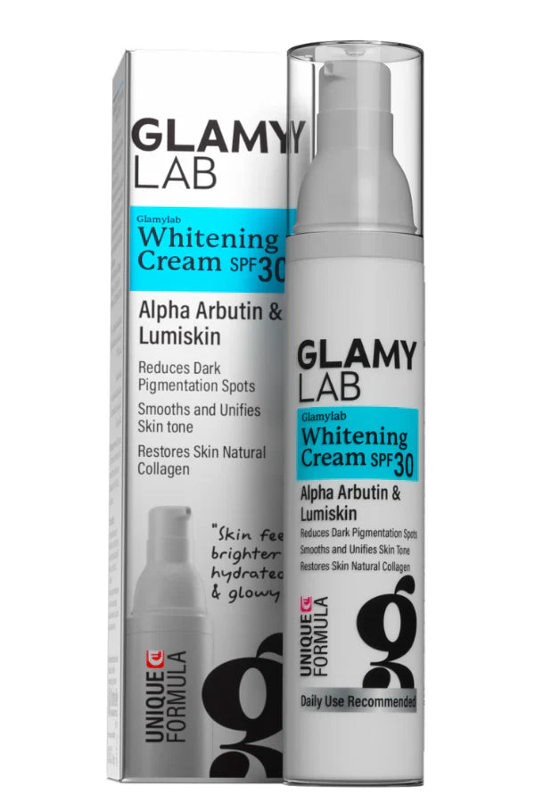 كريم تفتيح جلامي لاب SPF 30
واقي شمس مع تفتيح جلامي لاب
كريم النهار جلامي لاب 50 جم 
GLAMY LAB Whitening Cream SPF 30
GLAMY LAB Day Cream
Whitening & Sun Protection Cream