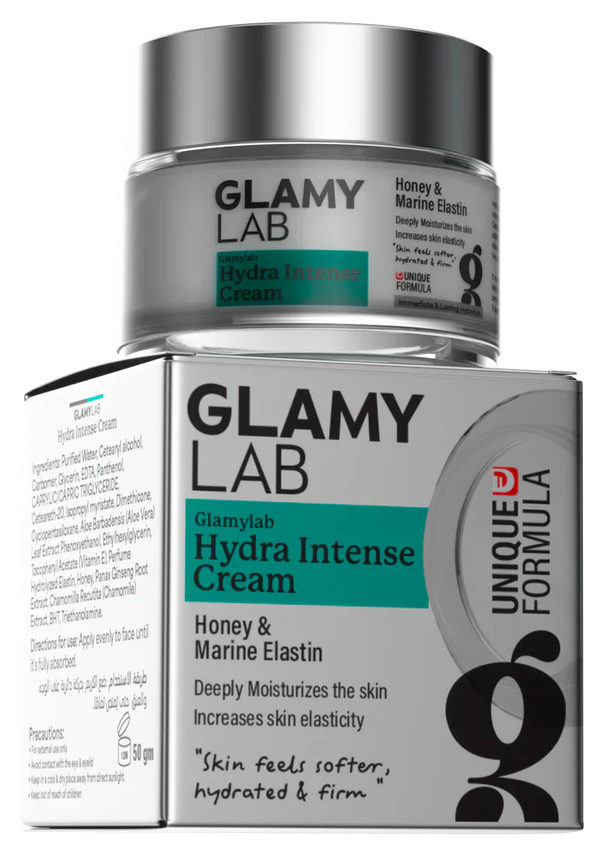 كريم ترطيب مكثف جلامي لاب
كريم جلامي لاب هيدرا إنتنس
ترطيب البشرة الجافة جلامي لاب
GLAMY LAB Hydra Intense Cream
Intense Moisturizer GLAMY LAB
Hydrating Cream GLAMY LAB