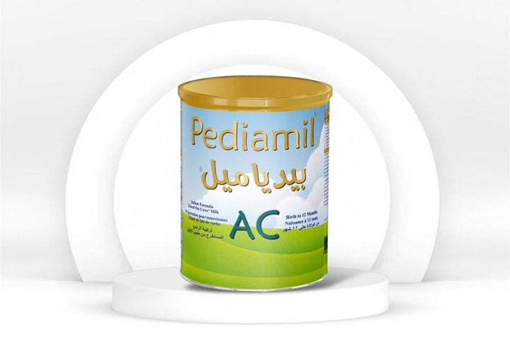 بيديا ميل AC
حليب أطفال ضد المغص
حليب للرضع من 0-12 شهر
حليب يقلل الغازات
حليب سهل الهضم
حليب مدعم بـ DHA
تغذية الرضع الكاملة
حليب لعلاج المغص
Pediamil AC
Anti-Colic Infant Formula
Baby Formula 0-12 Months
Gentle Digestion Formula
Gas-Relief Formula
DHA-Enriched Infant Milk
Complete Baby Nutrition
Soothing Formula for Babies