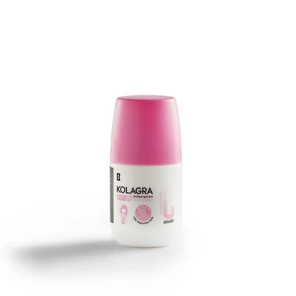 رول أون تفتيح التوت
كولاجرا رول أون 3 في 1
مزيل عرق تفتيح​
Berry whitening roll-on
Kolagra 3-in-1 roll-on
Whitening deodorant​