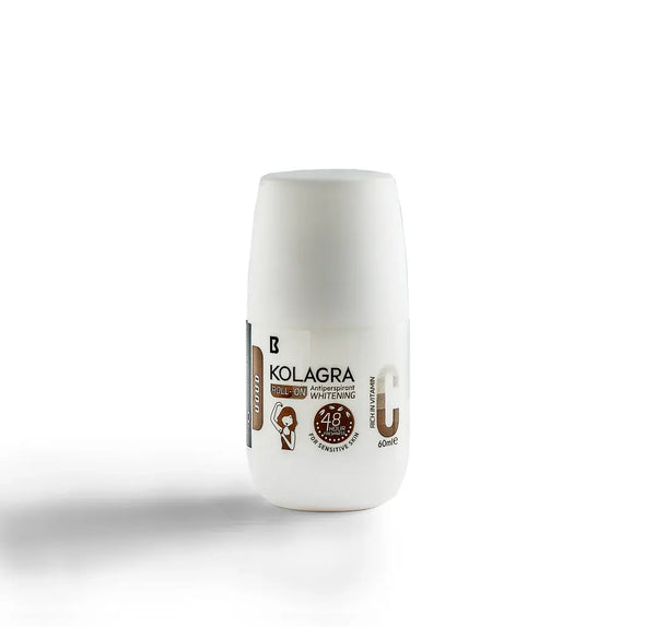 رول أون تفتيح العود
كولاجرا مزيل عرق 2×1
مزيل عرق تفتيح المناطق الحساسة​
Oud whitening roll-on
Kolagra 2-in-1 deodorant
Whitening deodorant for sensitive areas​