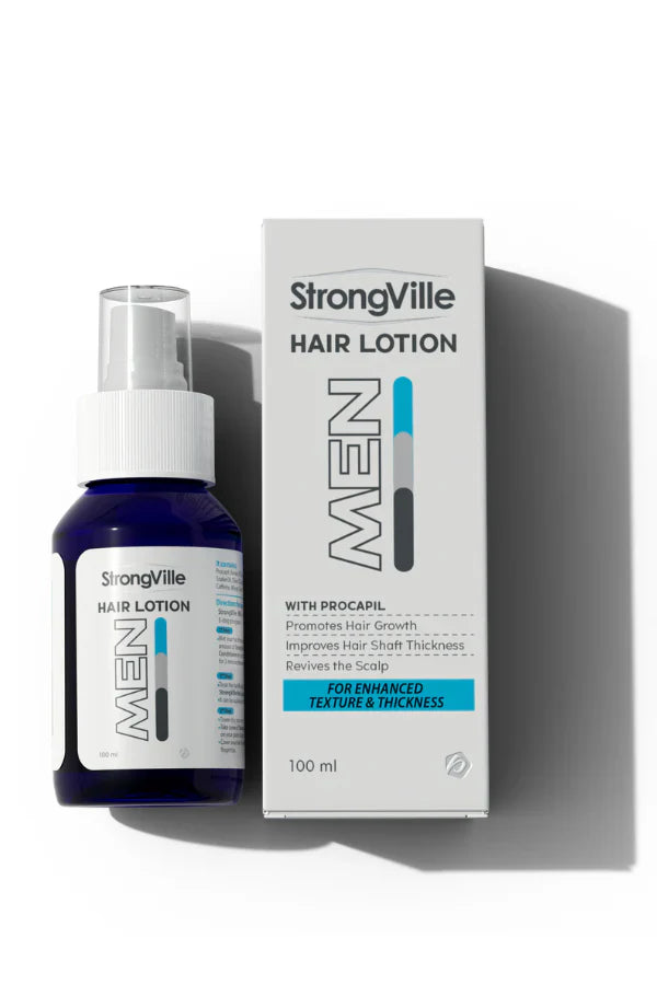 بخاخ سترونغ فيل للرجال
علاج تساقط الشعر للرجال
بخاخ لإنبات الشعر
Strongville Men Hair Spray
Hair Loss Treatment for Men
Hair Growth Spray