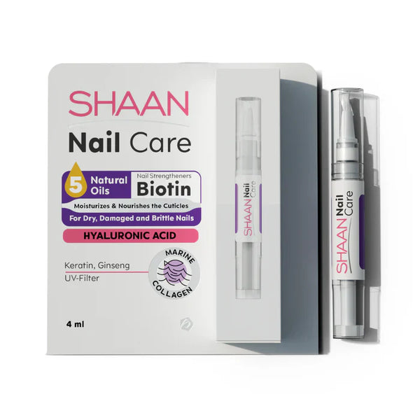 عناية الأظافر شان 4 مل
تقوية الأظافر شان
مرطب الأظافر شان 4 مل
Shaan Nail Care
Shaan Nail Strengthener
Nail Moisturizer Shaan