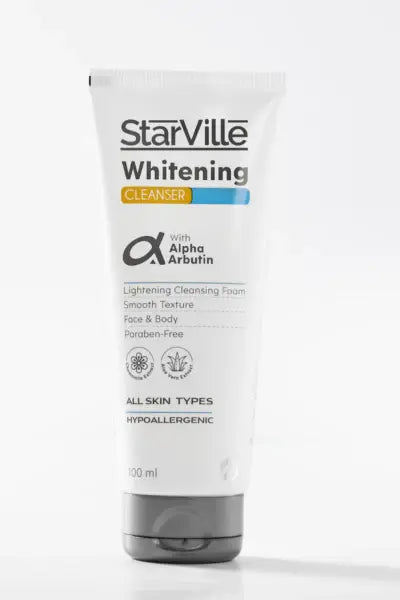 غسول تفتيح
منظف وجه ستارفيل
غسول للبشرة الباهتة
whitening face cleanser
brightening facial wash
Starville face wash
