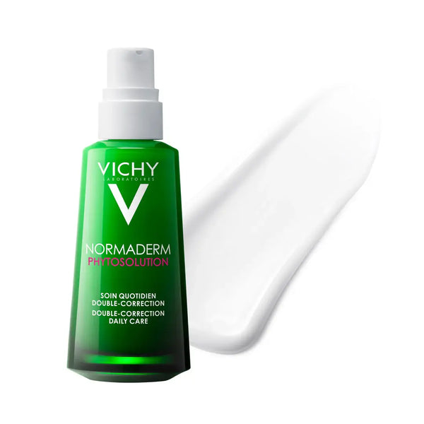 فيشي كريم تصحيح البشرة
كريم العناية اليومية فيشي
علاج مزدوج للبشرة
Vichy double-correction daily care
Phytosolution correction cream
Daily skincare for correction