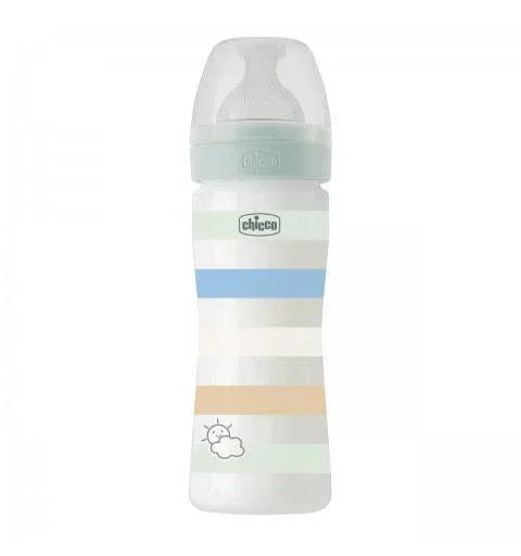 رضاعة شيكو 250 مل
ببرونة خضراء للأطفال
حلمة سيليكون بتدفق متوسط
Chicco Bottle 250ml
Green Baby Bottle
Medium Flow Nipple