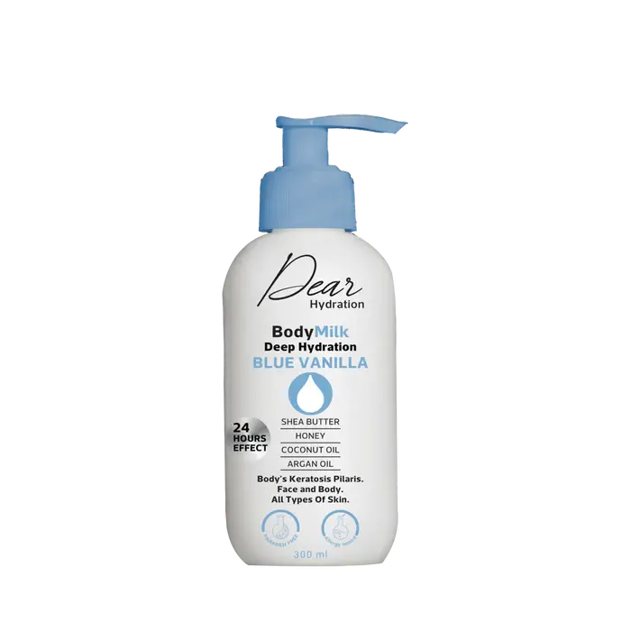 لبن ترطيب الجسم
مرطب جسم خفيف
ترطيب عميق للجسم
Body milk moisturizer
Lightweight body lotion
Deep hydration body milk