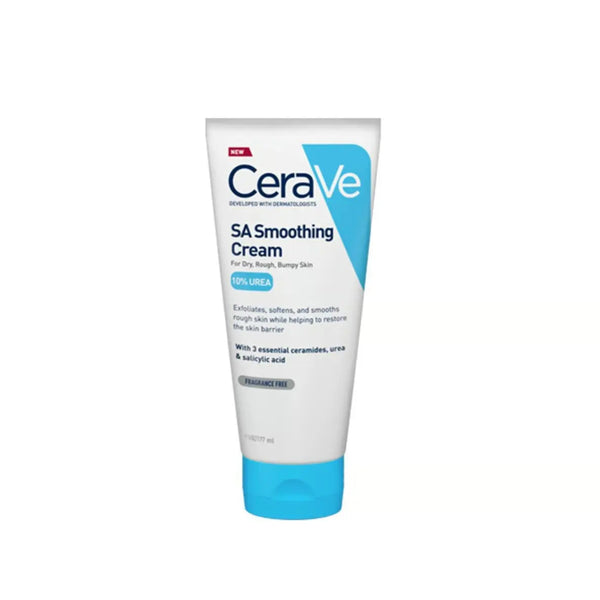 كريم سيرافي للبشرة الخشنة
كريم لتنعيم البشرة
علاج البشرة المتقشرة
CeraVe smoothing cream
Rough and bumpy skin treatment
Skin smoothing moisturizer