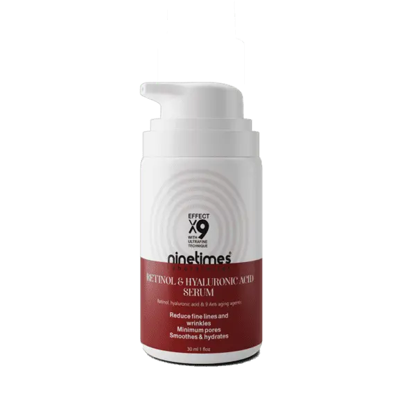 سيروم الريتينول
ninetimes للعناية الليلية
تجديد البشرة
مضاد للشيخوخة
Retinol Serum
Anti-aging
Skin renewal
ninetimes skincare