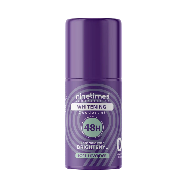 رول أون لافندر
نغمة لافندر ناعمة
تخفيف التوتر
ninetimes للاسترخاء
Roll-on Lavender
Soft Lavender Scent
Stress Relief
ninetimes Relaxation