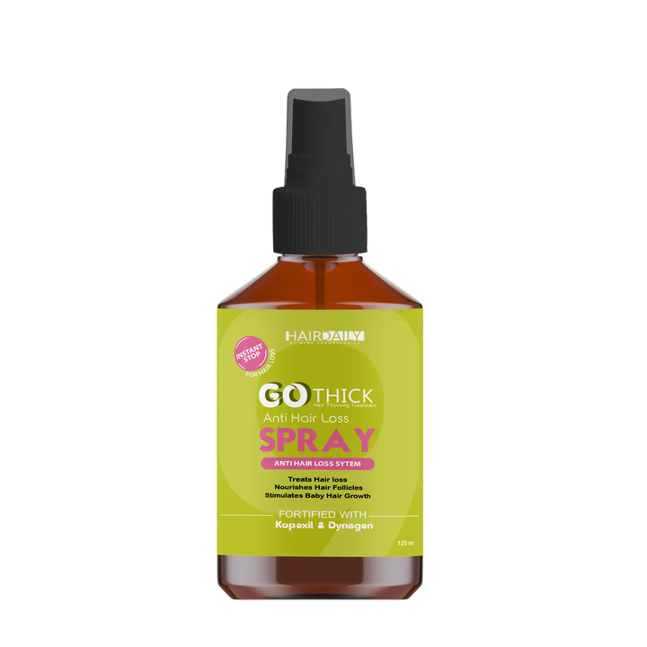 سبراي تكثيف الشعر
ninetimes جو ثيك
سبراي بدون شطف
علاج تساقط الشعر
Go Thick Spray
Hair Thickening Spray
Anti-hair fall
ninetimes Haircare
