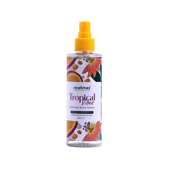 بودي سبلاش استوائي
ninetimes للجسم
معطر جسم فواكه
رائحة استوائية
Tropical Body Splash
Fruity Body Mist
ninetimes Fragrance
Exotic Scent
