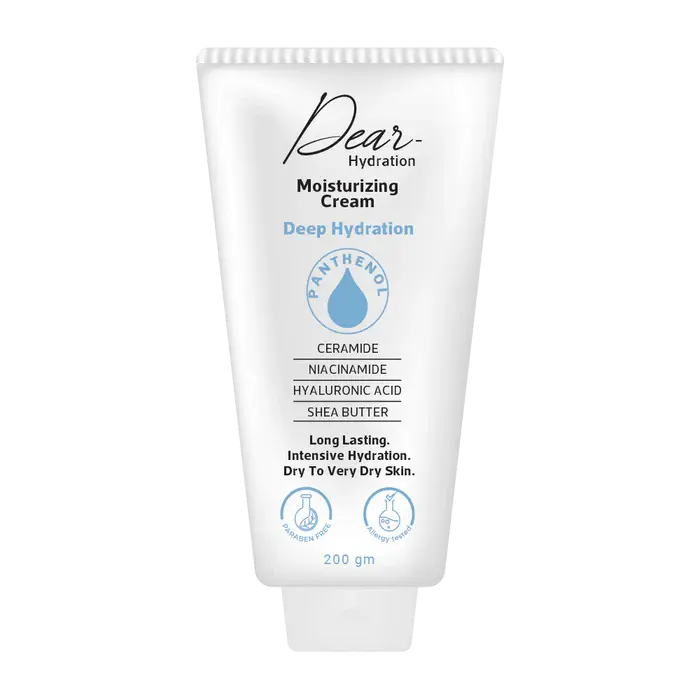 كريم ترطيب البشرة
مرطب غني للوجه والجسم
كريم ترطيب عميق
Hydrating face cream
Deep moisturizing cream
Body and face moisturizer