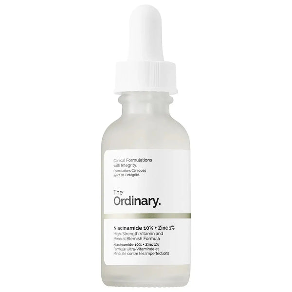 سيروم نياسيناميد
تنقية البشرة
تقليل المسام
علاج البشرة الدهنية
Niacinamide serum
Zinc for acne
Pore minimizing
Sebum control