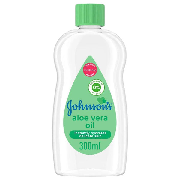 زيت الصبار للأطفال من جونسون (300 مل) | Johnsons - kidzmarket