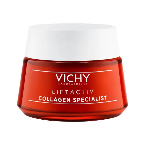 فيشي كولاجين سبشاليست
كريم فيشي للتجاعيد
علاج تحسين مرونة البشرة
Vichy Collagen Specialist
Anti-aging collagen cream
Skin elasticity and firming